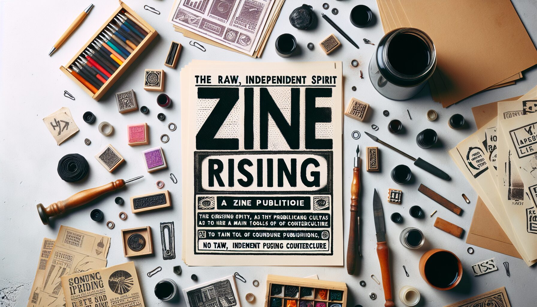 Zine Culture Rising – DIY Publications as Tools of Counterculture