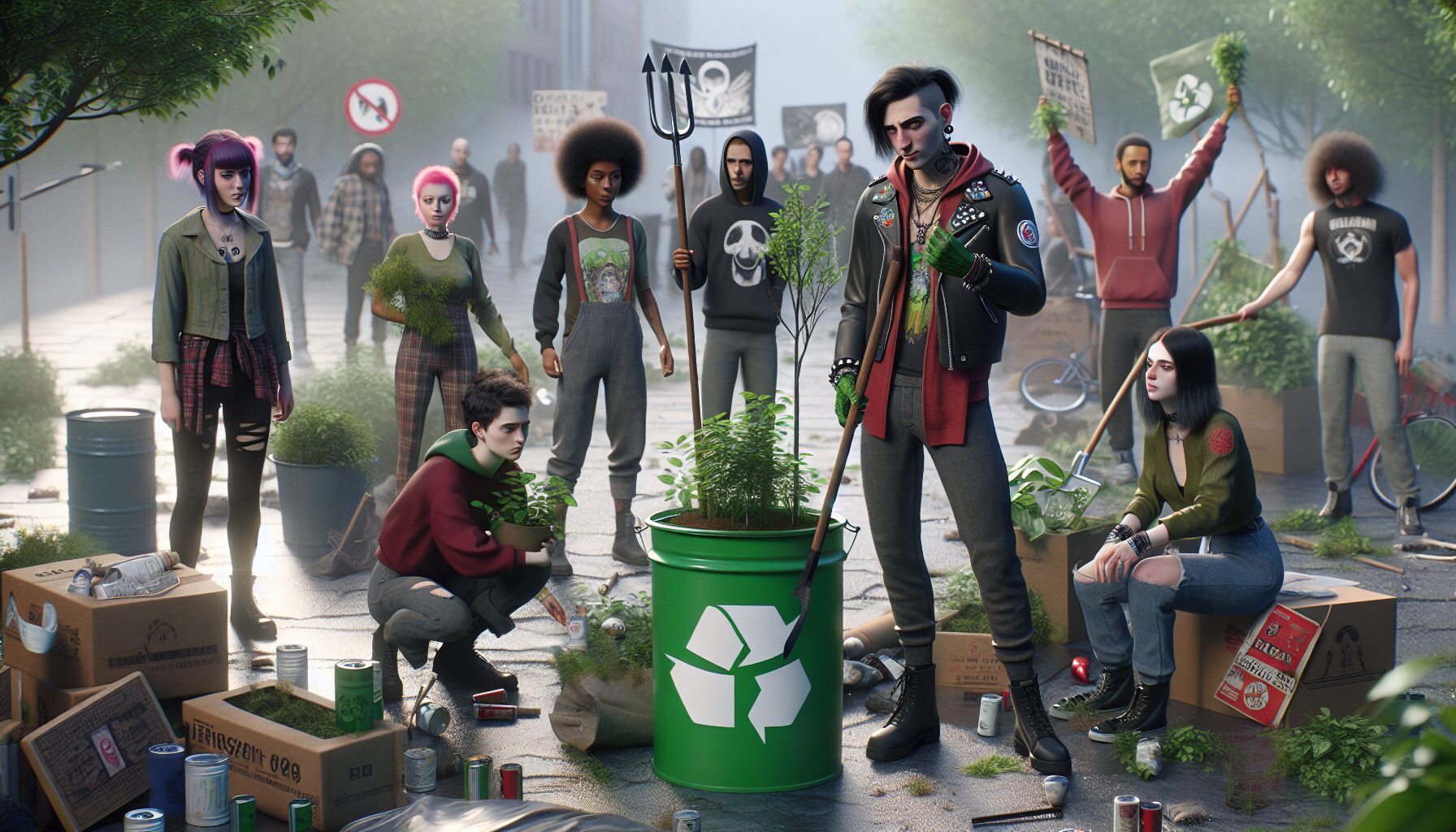 Green Revolt – Environmental Activism in Subcultural Circles
