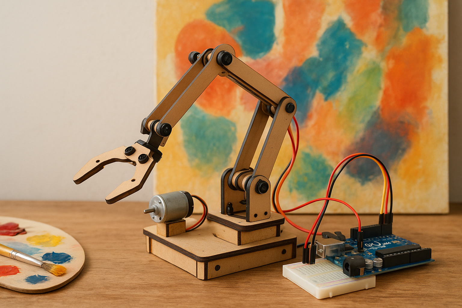 DIY Robotics for Artists — Low-cost build ideas and aesthetics.