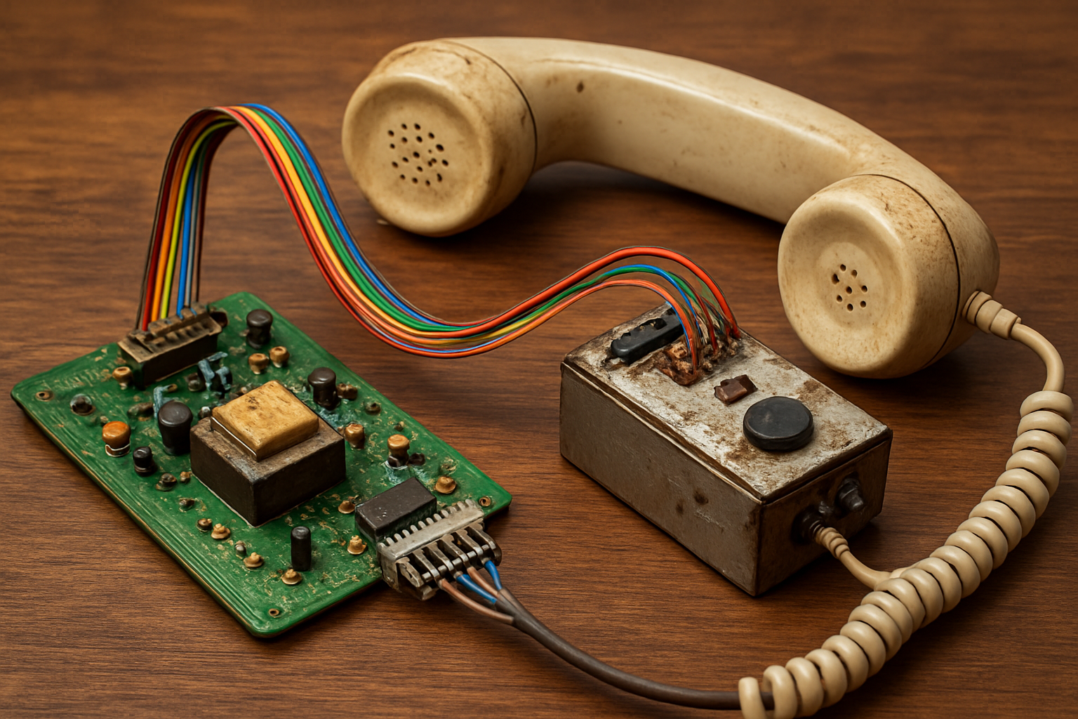 Phreaking Hardware Aesthetics — The beauty of improvised telecom artifacts.